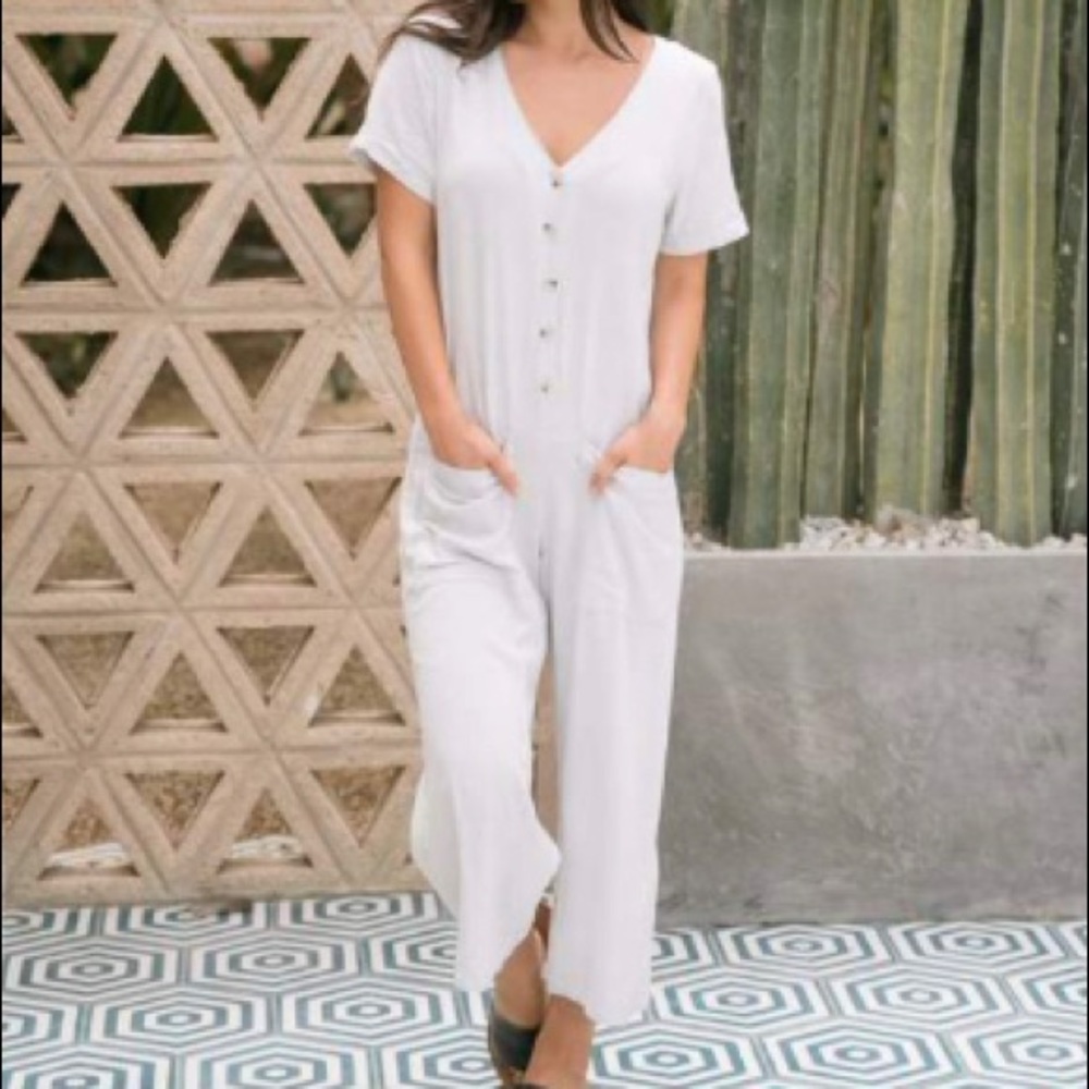 SOZY Lanai Light Blue Jumpsuit